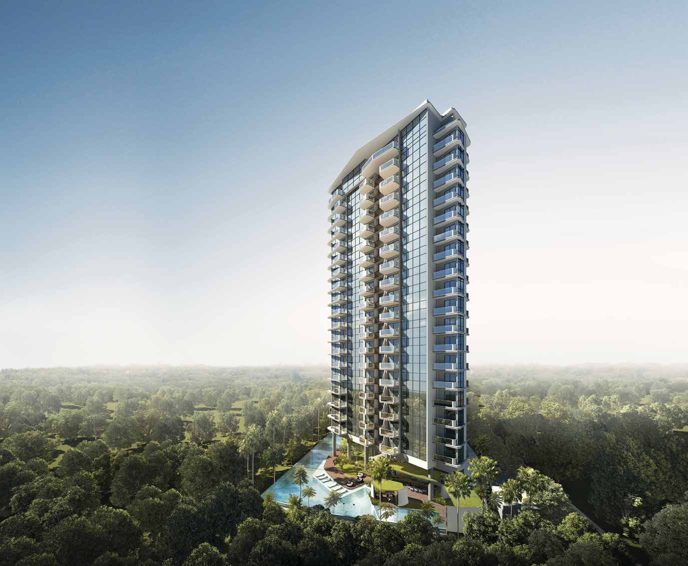 Coastline Residences tower (artist’s impression)